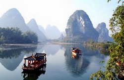 the downstream of Li River