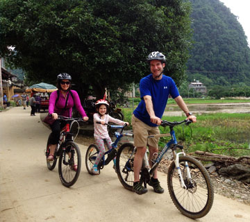 Biking in Yangshuo