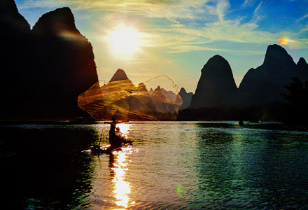 Fisherman on Li River