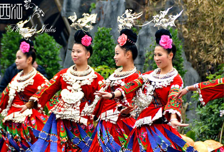Miao Dancing Girls