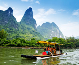 Bamboo Rafting on Li River