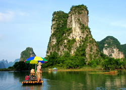 Bamboo Rafting